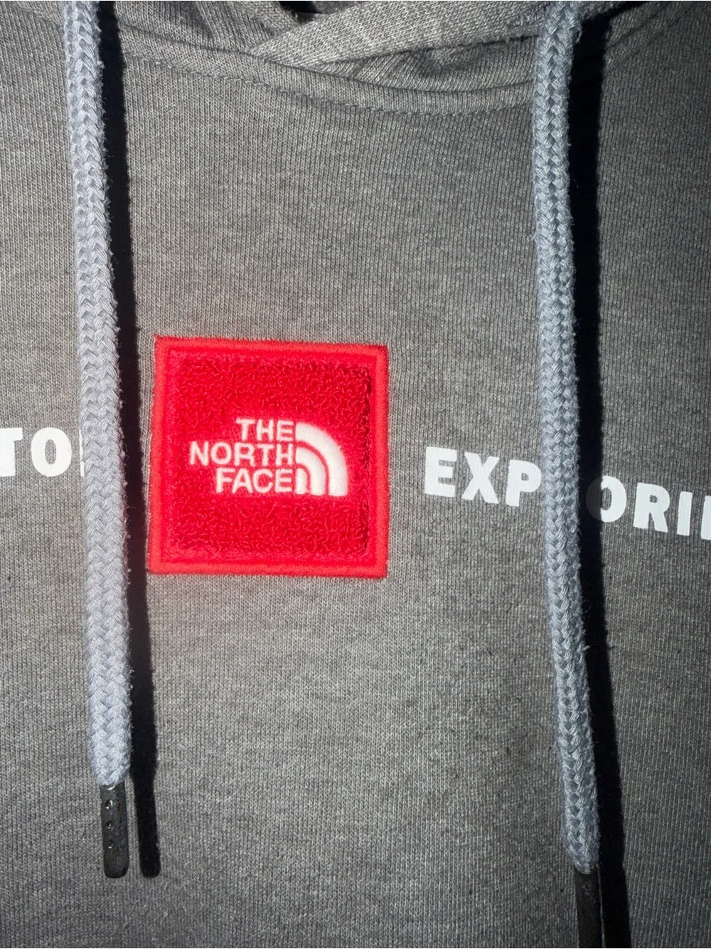 The North Face Men’s Medium Gray Never Stop Exploring Pullover Hoodie